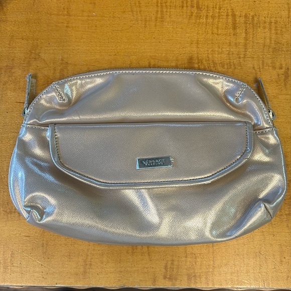 Versace Handbags - Versace Rose Gold Cosmetic Bag